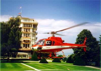 Wirklich was Besonderes, Golfen per Helikopter!